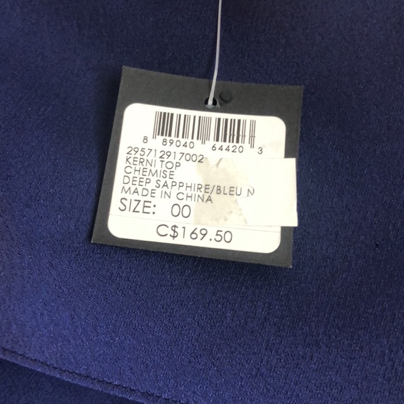 Club Monaco Kerni crepe blouse - Picture 7 of 14